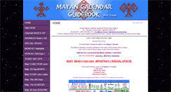 Desktop Screenshot of mayancalendar4u.com